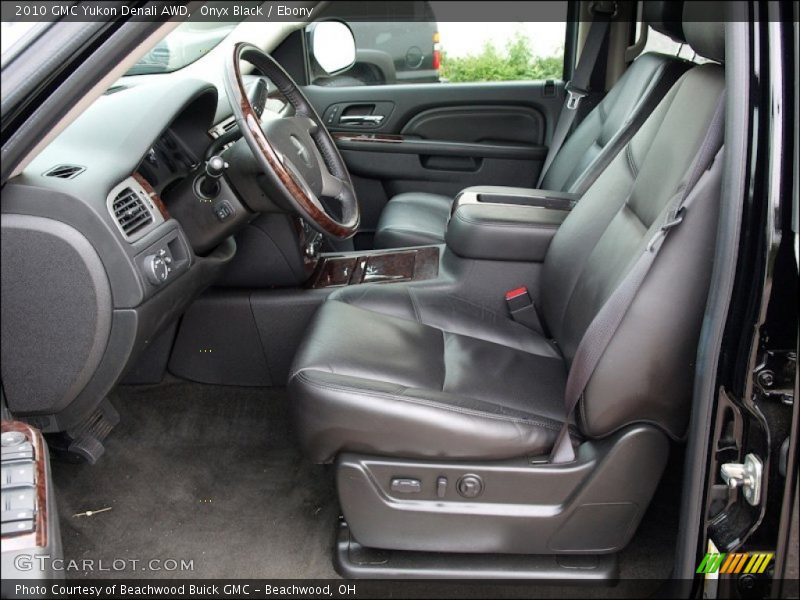 Onyx Black / Ebony 2010 GMC Yukon Denali AWD