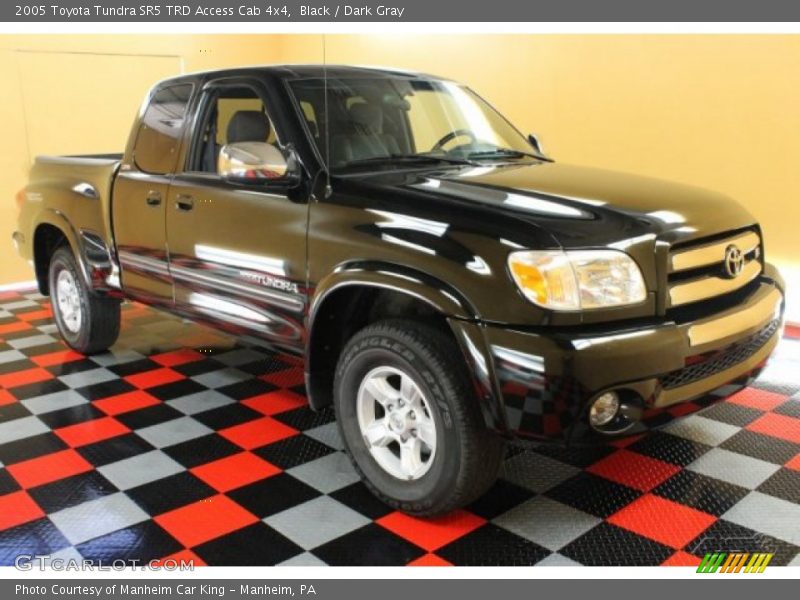 Black / Dark Gray 2005 Toyota Tundra SR5 TRD Access Cab 4x4