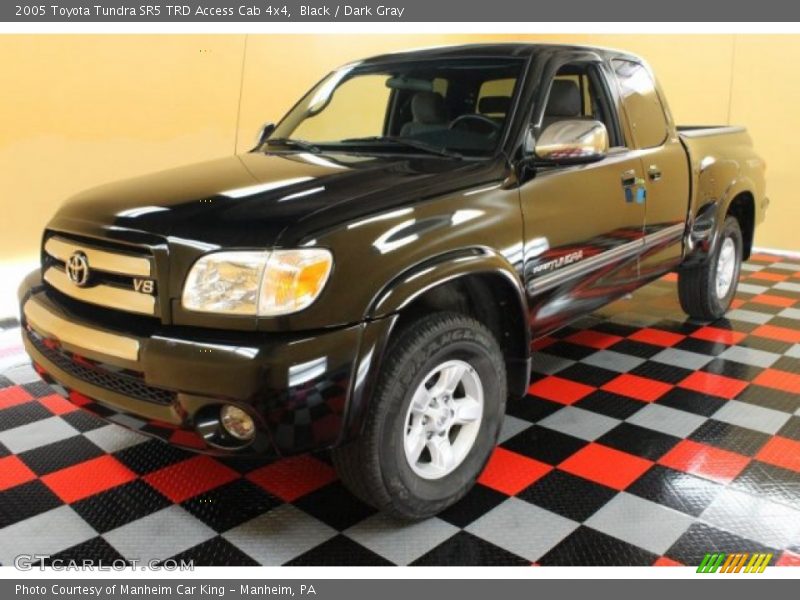 Black / Dark Gray 2005 Toyota Tundra SR5 TRD Access Cab 4x4