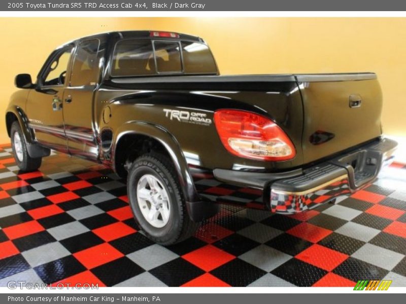 Black / Dark Gray 2005 Toyota Tundra SR5 TRD Access Cab 4x4