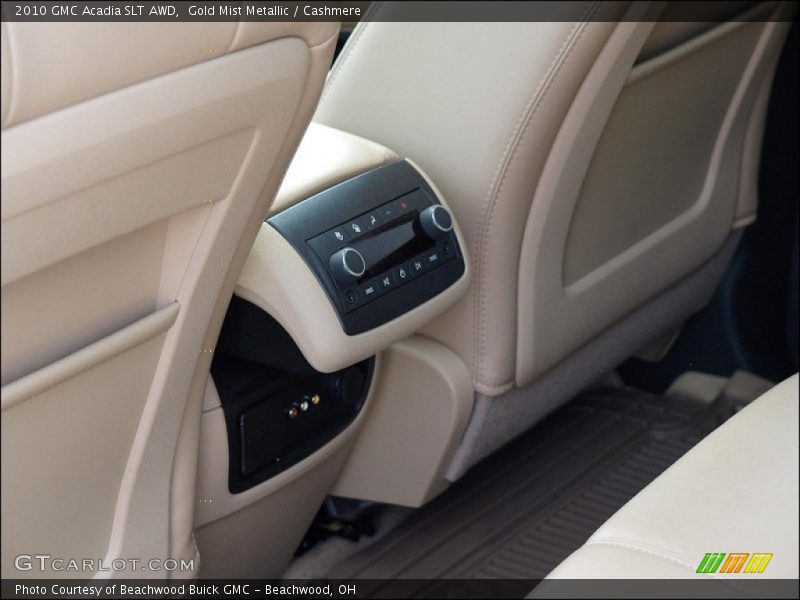 Gold Mist Metallic / Cashmere 2010 GMC Acadia SLT AWD