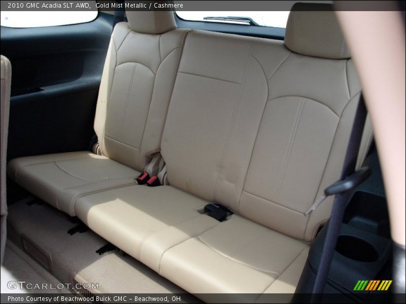 Gold Mist Metallic / Cashmere 2010 GMC Acadia SLT AWD