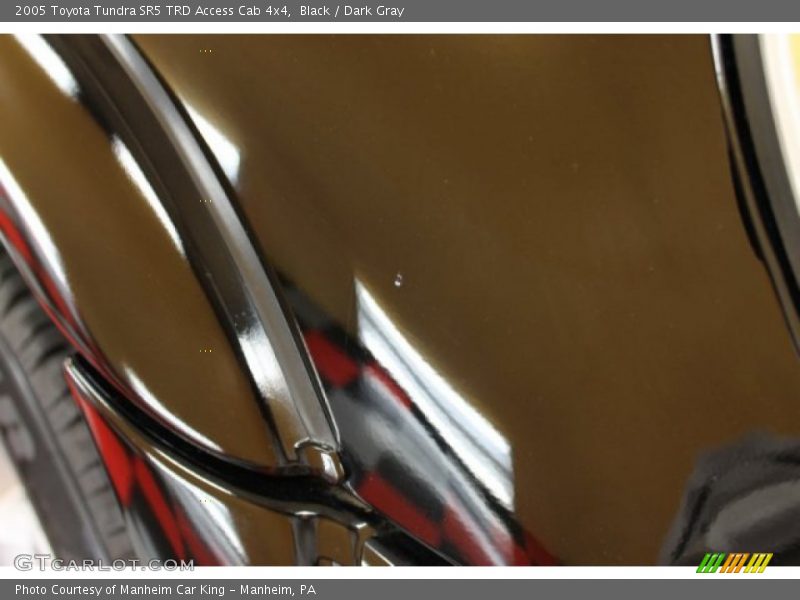 Black / Dark Gray 2005 Toyota Tundra SR5 TRD Access Cab 4x4