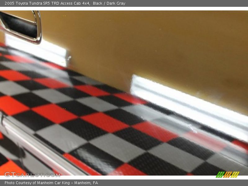 Black / Dark Gray 2005 Toyota Tundra SR5 TRD Access Cab 4x4