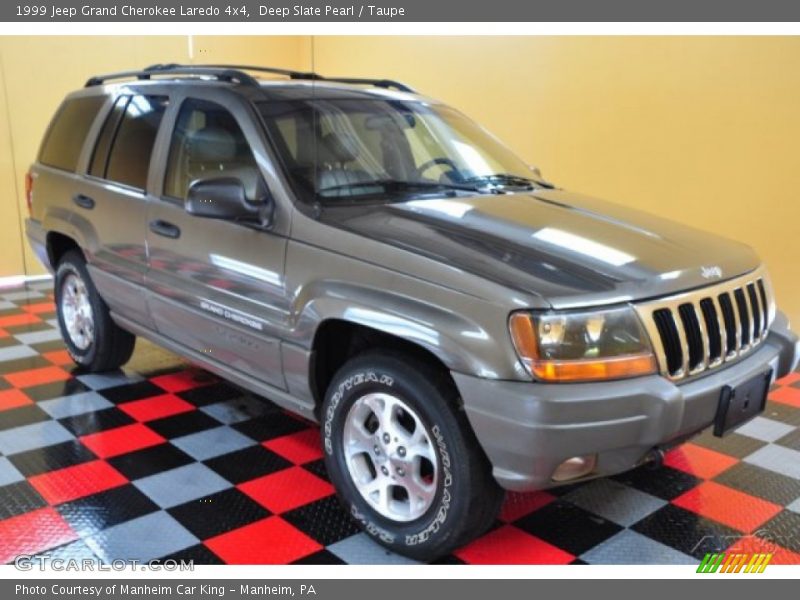 Deep Slate Pearl / Taupe 1999 Jeep Grand Cherokee Laredo 4x4