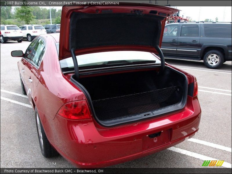  2007 Lucerne CXL Trunk