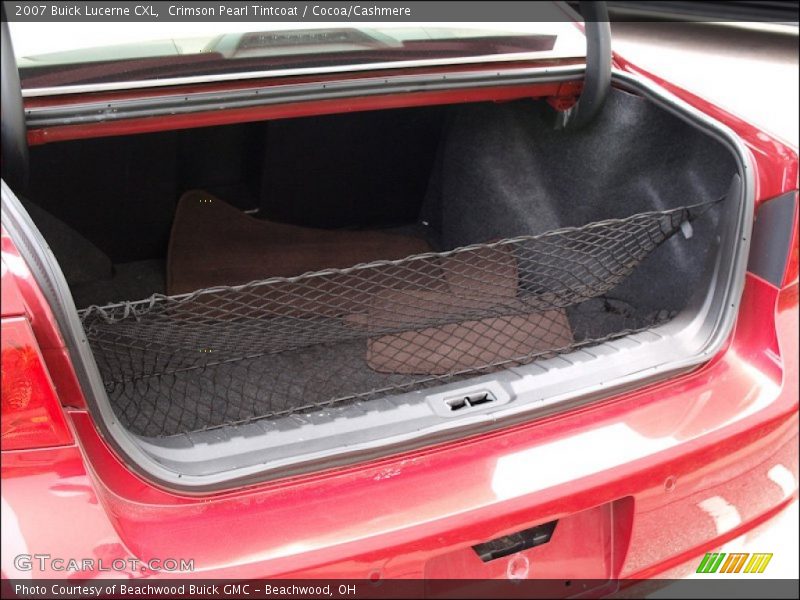  2007 Lucerne CXL Trunk