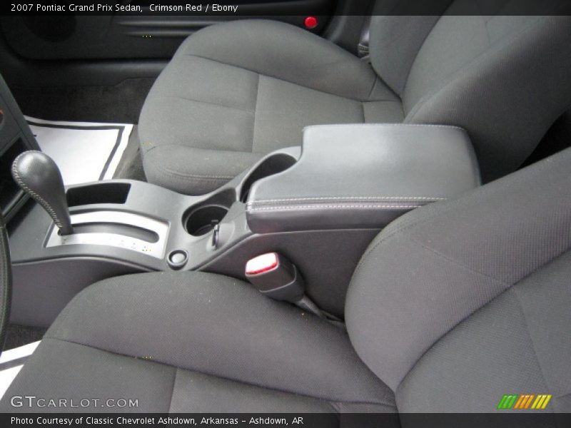 Crimson Red / Ebony 2007 Pontiac Grand Prix Sedan