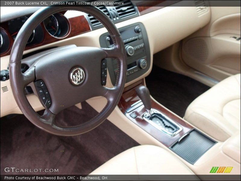 Cocoa/Cashmere Interior - 2007 Lucerne CXL 