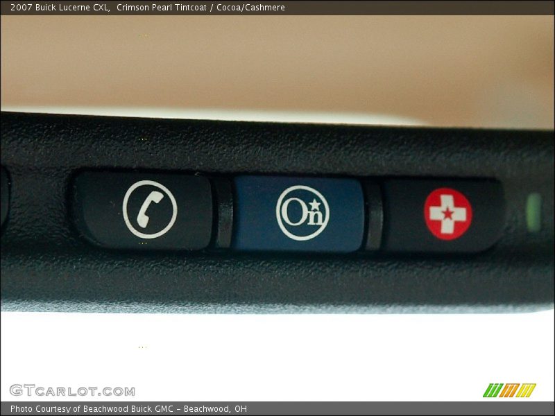 Controls of 2007 Lucerne CXL