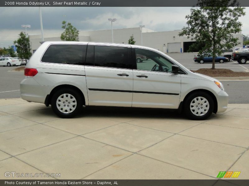 Silver Pearl Metallic / Gray 2008 Honda Odyssey LX