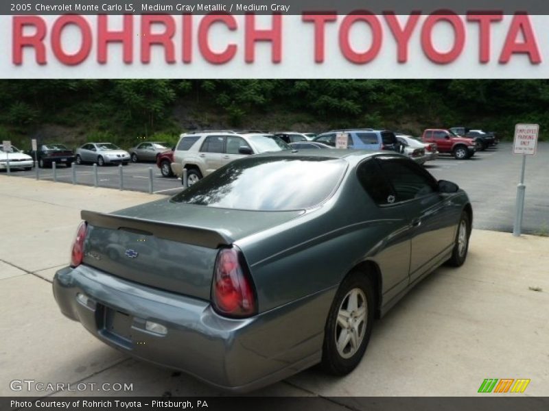 Medium Gray Metallic / Medium Gray 2005 Chevrolet Monte Carlo LS
