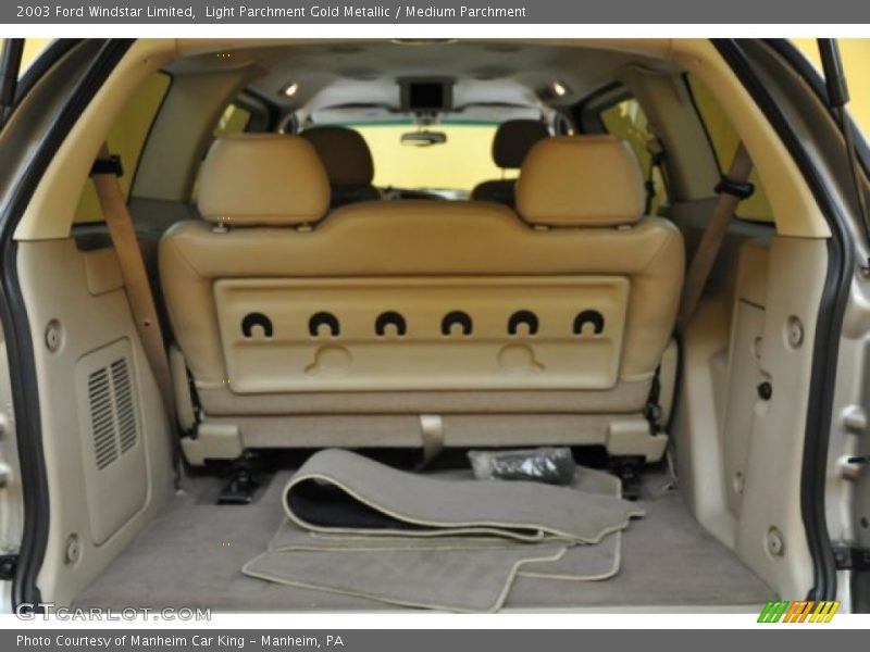 Light Parchment Gold Metallic / Medium Parchment 2003 Ford Windstar Limited