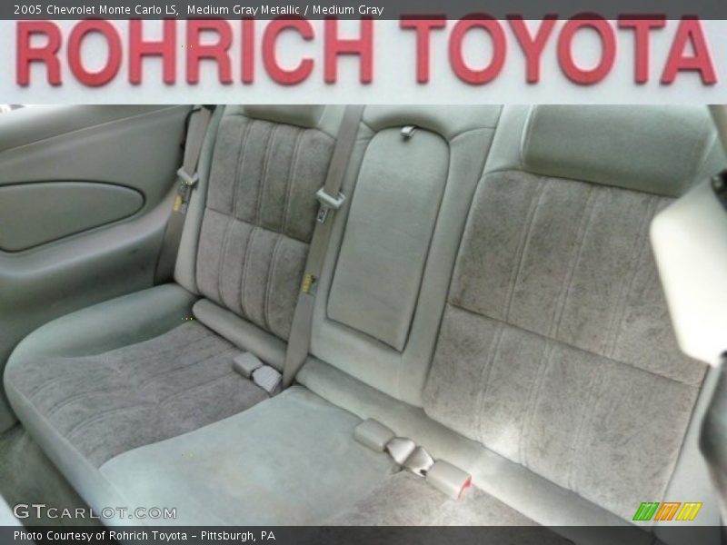 Medium Gray Metallic / Medium Gray 2005 Chevrolet Monte Carlo LS