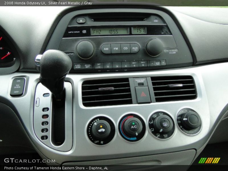 Silver Pearl Metallic / Gray 2008 Honda Odyssey LX