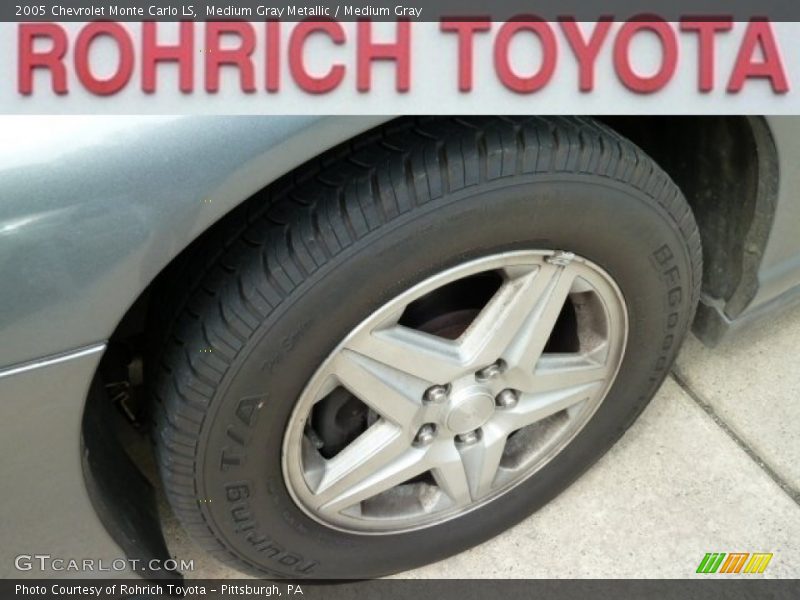 Medium Gray Metallic / Medium Gray 2005 Chevrolet Monte Carlo LS