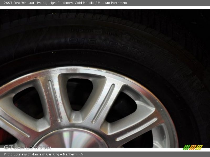 Light Parchment Gold Metallic / Medium Parchment 2003 Ford Windstar Limited