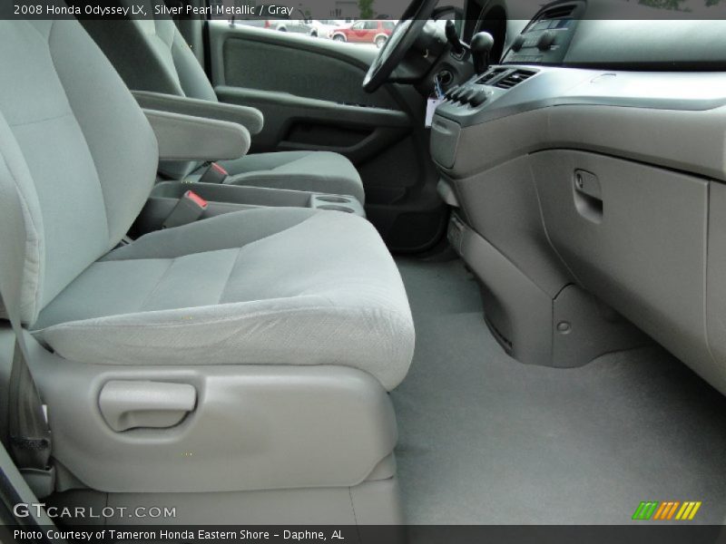Silver Pearl Metallic / Gray 2008 Honda Odyssey LX