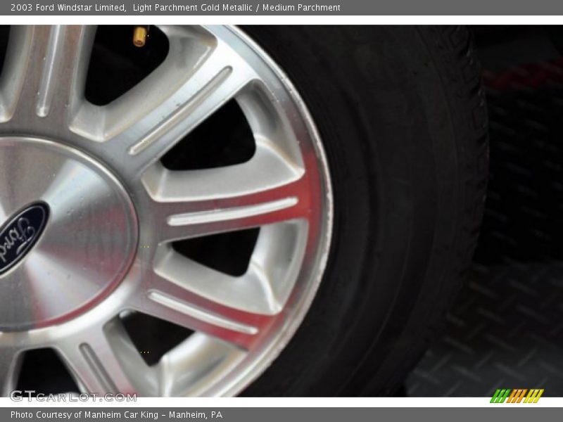 Light Parchment Gold Metallic / Medium Parchment 2003 Ford Windstar Limited