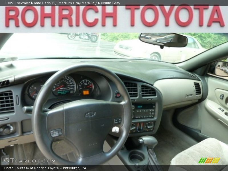 Medium Gray Metallic / Medium Gray 2005 Chevrolet Monte Carlo LS