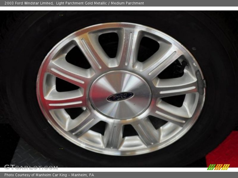 Light Parchment Gold Metallic / Medium Parchment 2003 Ford Windstar Limited