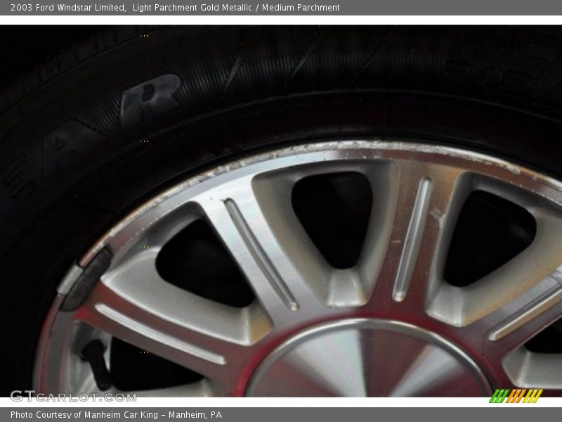 Light Parchment Gold Metallic / Medium Parchment 2003 Ford Windstar Limited