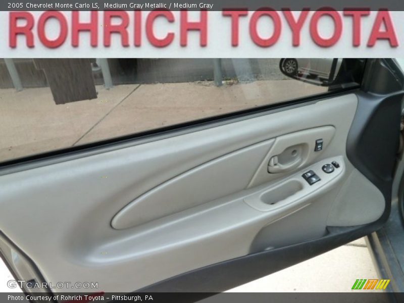 Medium Gray Metallic / Medium Gray 2005 Chevrolet Monte Carlo LS