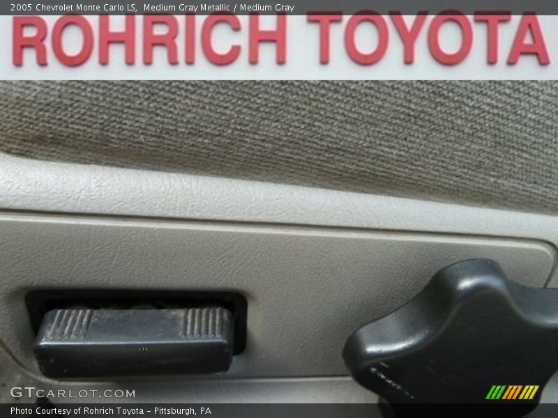 Medium Gray Metallic / Medium Gray 2005 Chevrolet Monte Carlo LS