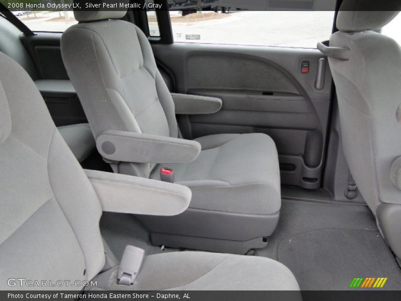 Silver Pearl Metallic / Gray 2008 Honda Odyssey LX