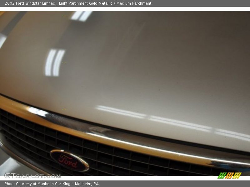 Light Parchment Gold Metallic / Medium Parchment 2003 Ford Windstar Limited