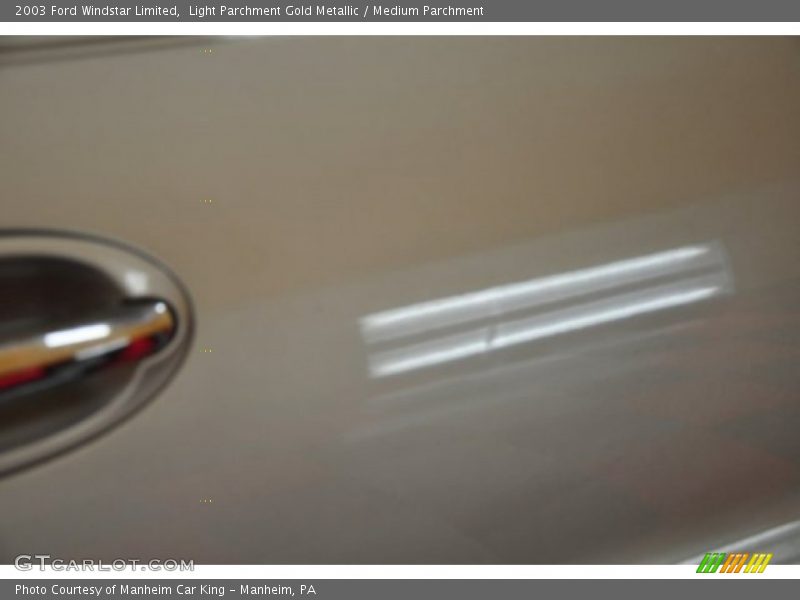 Light Parchment Gold Metallic / Medium Parchment 2003 Ford Windstar Limited