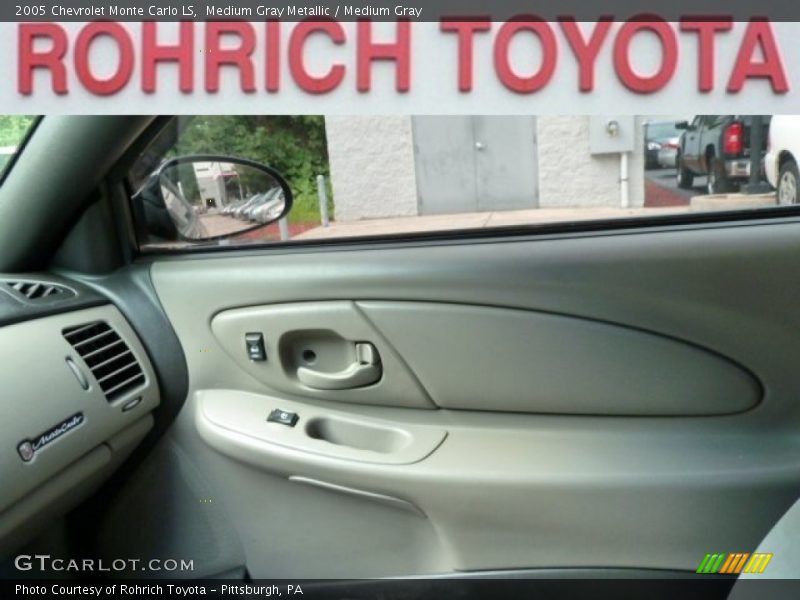 Medium Gray Metallic / Medium Gray 2005 Chevrolet Monte Carlo LS