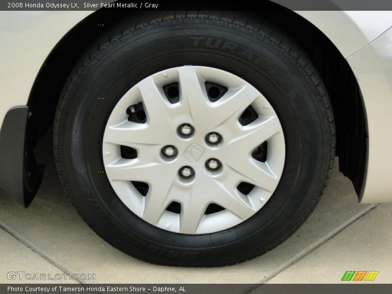 Silver Pearl Metallic / Gray 2008 Honda Odyssey LX