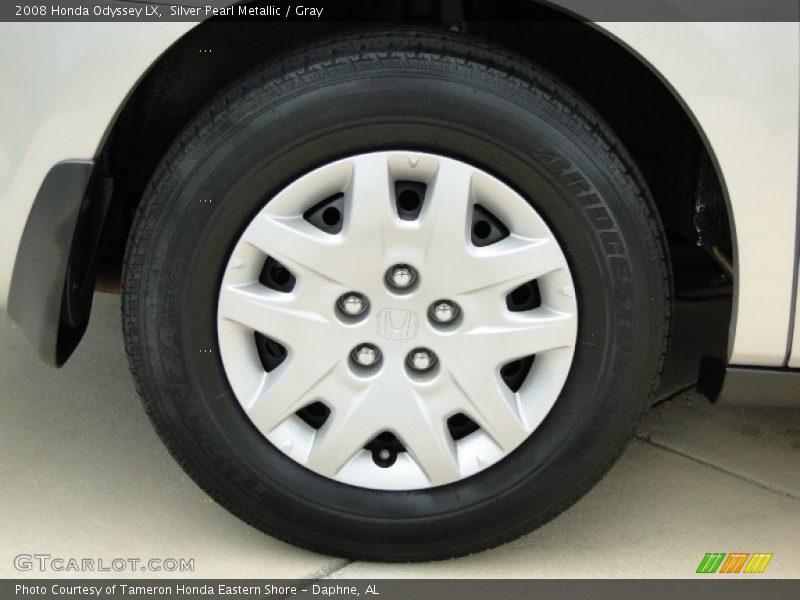 Silver Pearl Metallic / Gray 2008 Honda Odyssey LX