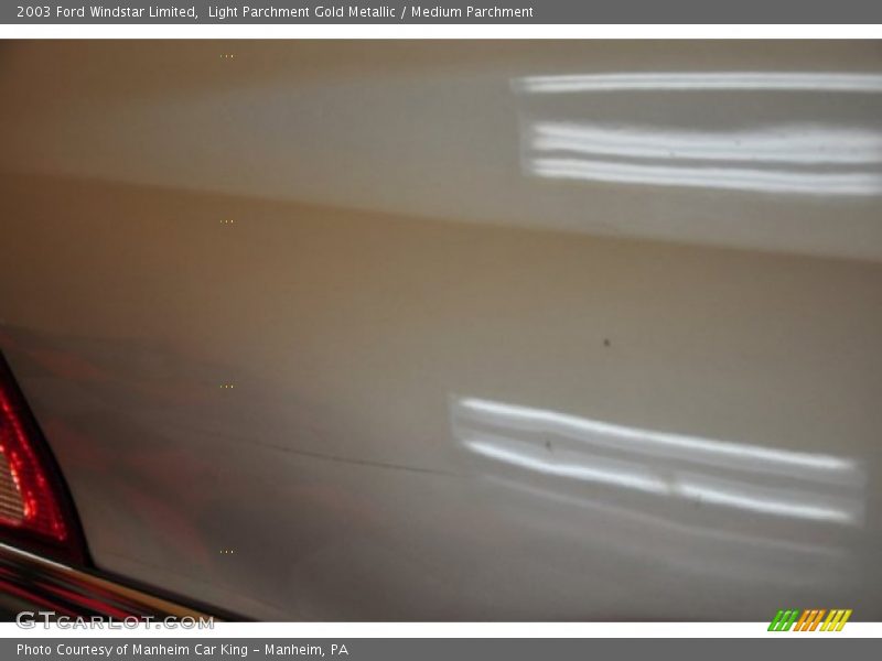 Light Parchment Gold Metallic / Medium Parchment 2003 Ford Windstar Limited