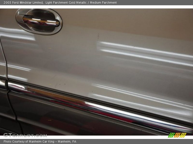 Light Parchment Gold Metallic / Medium Parchment 2003 Ford Windstar Limited