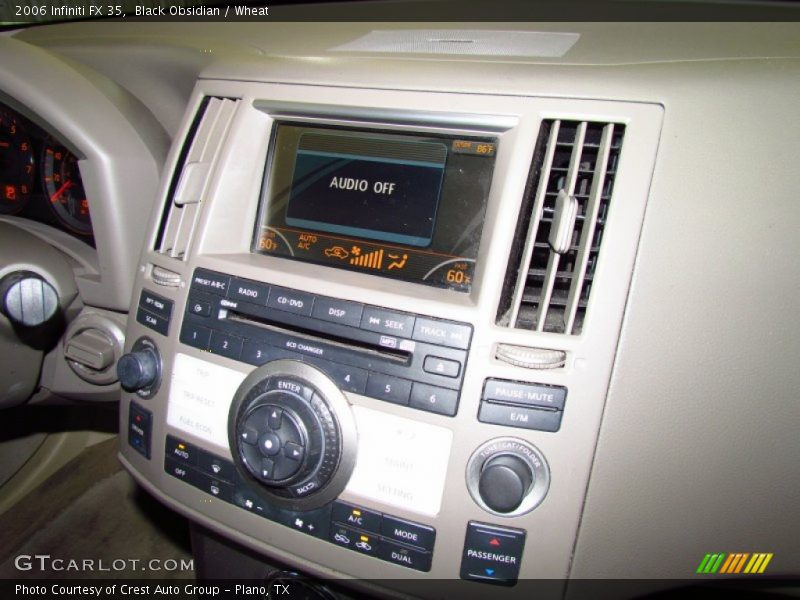 Black Obsidian / Wheat 2006 Infiniti FX 35