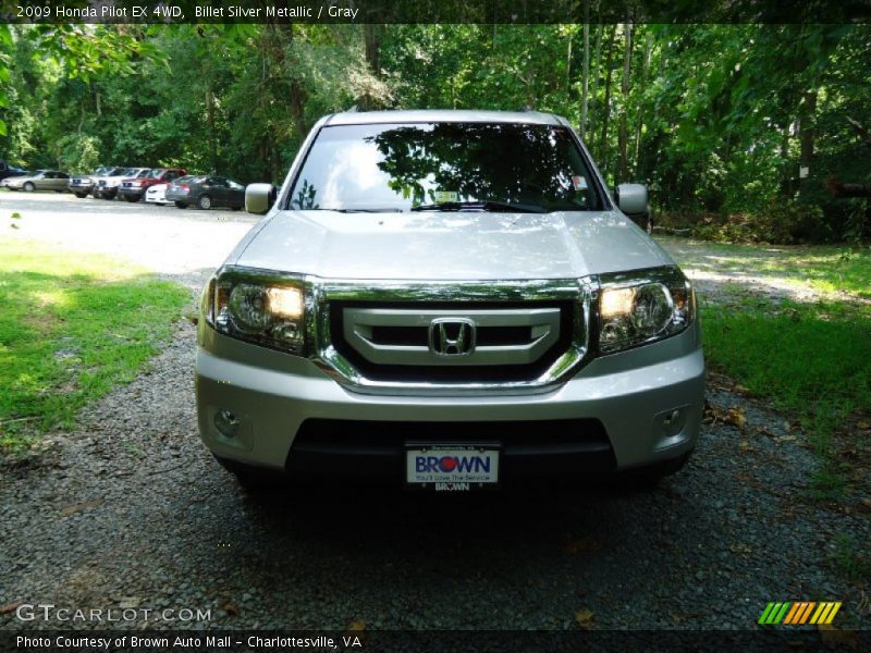 Billet Silver Metallic / Gray 2009 Honda Pilot EX 4WD