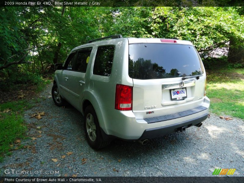 Billet Silver Metallic / Gray 2009 Honda Pilot EX 4WD