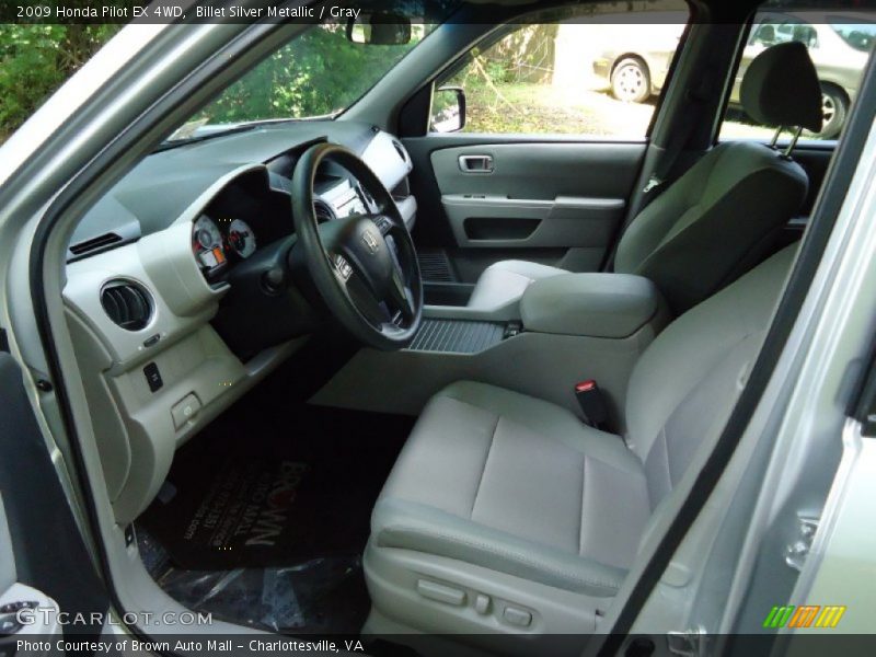 Billet Silver Metallic / Gray 2009 Honda Pilot EX 4WD
