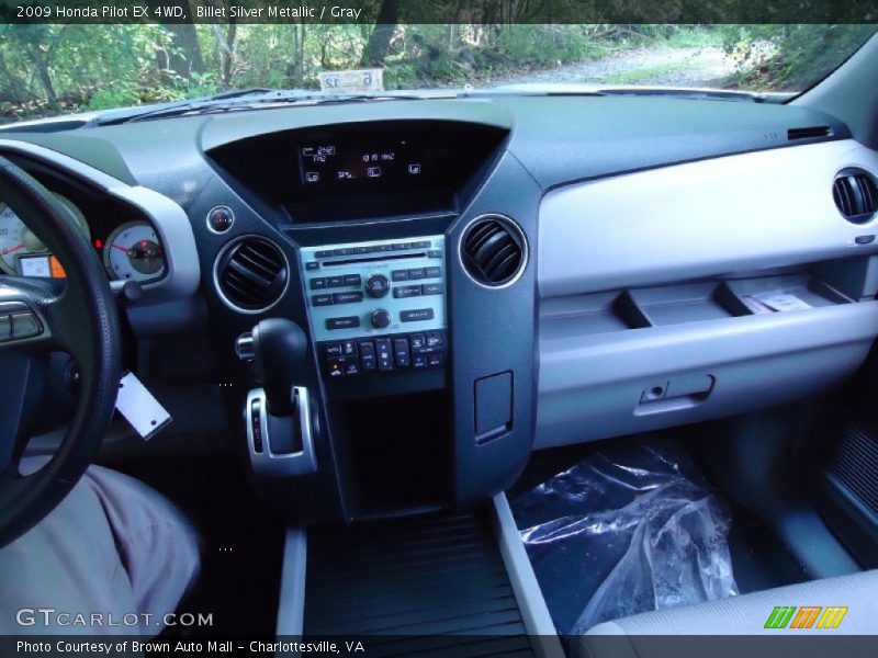 Billet Silver Metallic / Gray 2009 Honda Pilot EX 4WD