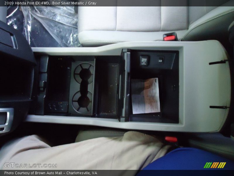 Billet Silver Metallic / Gray 2009 Honda Pilot EX 4WD