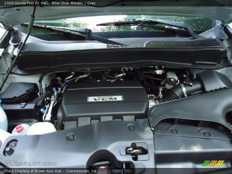 Billet Silver Metallic / Gray 2009 Honda Pilot EX 4WD