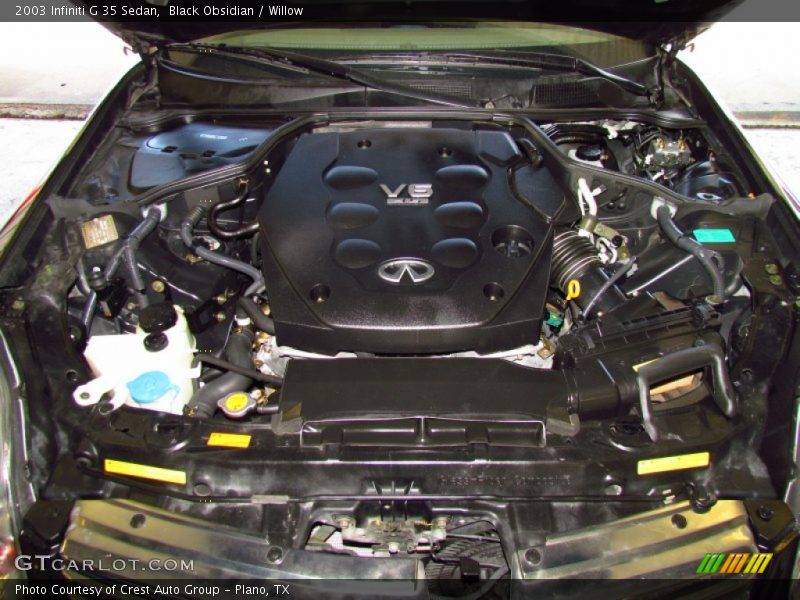 Black Obsidian / Willow 2003 Infiniti G 35 Sedan