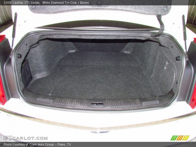 White Diamond Tri-Coat / Ebony 2008 Cadillac CTS Sedan