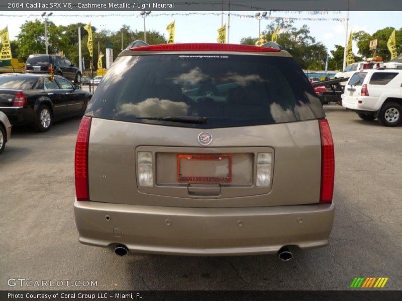 Cashmere Metallic / Light Neutral 2004 Cadillac SRX V6
