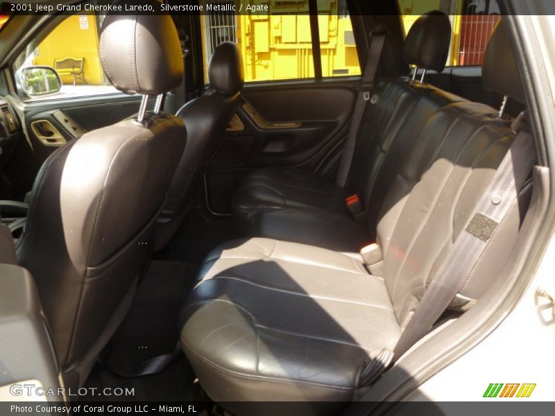 Silverstone Metallic / Agate 2001 Jeep Grand Cherokee Laredo
