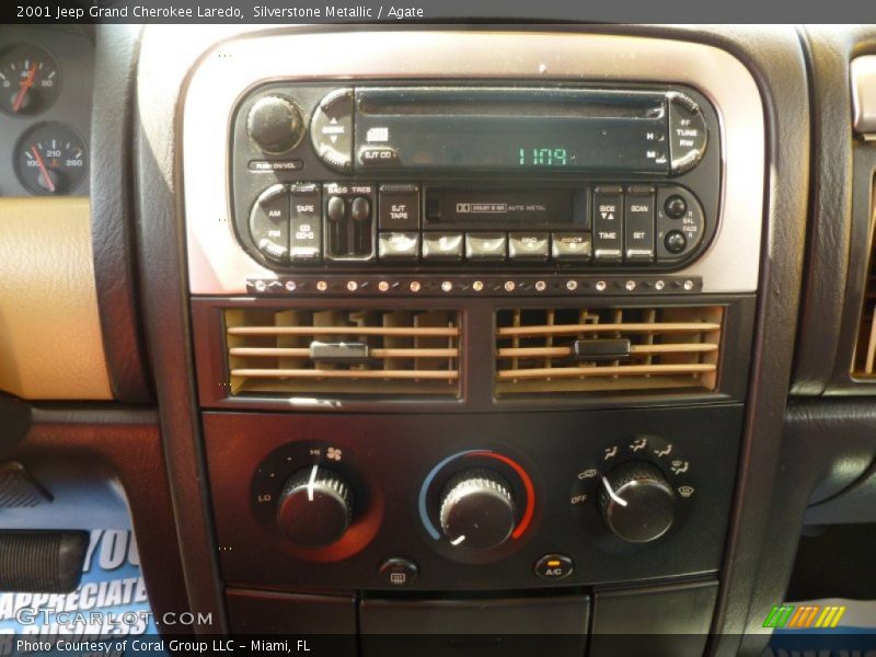 Silverstone Metallic / Agate 2001 Jeep Grand Cherokee Laredo