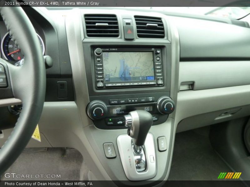 Controls of 2011 CR-V EX-L 4WD
