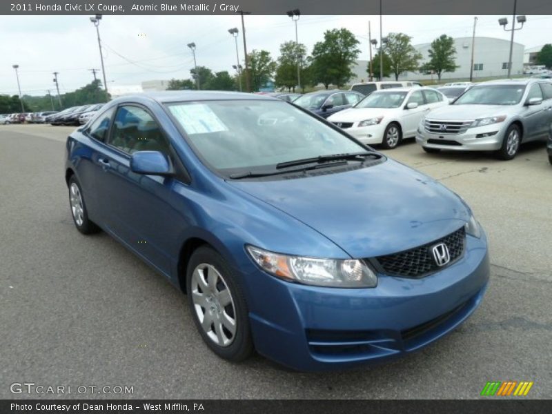 Front 3/4 View of 2011 Civic LX Coupe